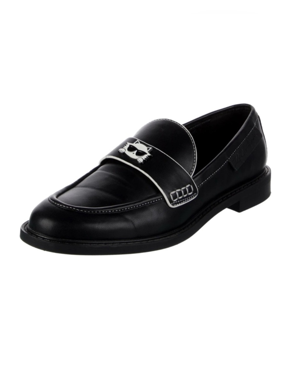 Karl Lagerfeld Paris Riya Cat Loafers Black
Leather Choupette Size 6